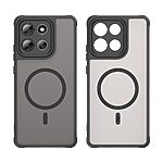 Σκληρή Πλάτη PC+TPU για Motorola Moto G86 5G από OEM σε Μαύρο χρώμα με μαγνητική περιοχή και ενισχυμένες γωνίες για προστασία από πτώσεις.