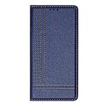 Flip Πορτοφόλι από Συνθετικό Δέρμα (PU) με TPU για Motorola Moto G86 5G σε Μπλε χρώμα με θήκη κάρτας και αναδιπλούμενη βάση στήριξης.