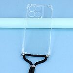 Πλάτη TPU για Motorola Moto G86 5G από OEM σε Διάφανο χρώμα με ενισχυμένες γωνίες και λουράκι μεταφοράς 70cm.