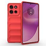 Πλάτη TPU για Motorola Moto G86 5G από OEM σε Κόκκινο χρώμα με anti-drop προστασία και anti-slip σχεδιασμό.