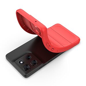 Πλάτη TPU για Motorola Moto G86 5G από OEM σε Κόκκινο χρώμα με anti-drop προστασία και anti-slip σχεδιασμό.