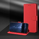 Flip Πορτοφόλι από Συνθετικό Δέρμα (PU) με TPU για Nothing 3a Lite 5G από OEM σε Κόκκινο χρώμα με Wallet και Stand.