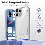 Σκληρή Πλάτη PC+TPU για το Nothing 3a Lite 5G από OEM σε Γκρι χρώμα με matte φινίρισμα και προστασία από κρούσεις.