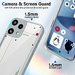 Σκληρή Πλάτη PC+TPU για το Nothing 3a Lite 5G από OEM σε Γκρι χρώμα με matte φινίρισμα και προστασία από κρούσεις.