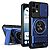 Σκληρή Πλάτη PC+TPU για Nothing 3a Lite 5G από OEM σε Μπλε χρώμα με δακτυλίδι 360°, αναδιπλούμενο Stand και κάλυμμα φακού κάμερας.
