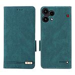 Flip Πορτοφόλι από Συνθετικό Δέρμα (PU) με TPU για το Nothing 3a Lite 5G σε Μπλε χρώμα με θήκη κάρτας και βάση στήριξης.