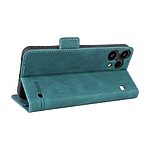Flip Πορτοφόλι από Συνθετικό Δέρμα (PU) με TPU για το Nothing 3a Lite 5G σε Μπλε χρώμα με θήκη κάρτας και βάση στήριξης.