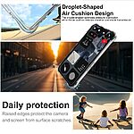 Πλάτη TPU για Nothing 3a Lite 5G από IMAK σε διάφανο χρώμα με airbag προστασία στις γωνίες και τρύπα για λουράκι.