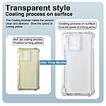 Πλάτη TPU για Nothing 3a Lite 5G από IMAK σε διάφανο χρώμα με airbag προστασία στις γωνίες και τρύπα για λουράκι.