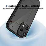 Σκληρή Πλάτη PC+TPU για Nothing Phone 3a Lite 5G από OEM σε ημιδιάφανο μαύρο χρώμα με προστασία airbag γωνιών και ματ υφή.