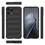 Πλάτη TPU για το Nothing Phone (3a) Lite 5G σε Μαύρο χρώμα με αντικραδασμική προστασία, υψωμένα χείλη και anti-slip σχεδιασμό.