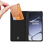 Flip Πορτοφόλι από Συνθετικό Δέρμα (PU) με TPU για OnePlus 15R 5G από DUX DUCIS Skin Pro Series σε Μαύρο με θήκη κάρτας και stand.