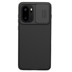 Σκληρή Πλάτη PC+TPU για OnePlus 15R 5G από NILLKIN Camshield Pro Series σε Μαύρο χρώμα με συρόμενο κάλυμμα κάμερας για πλήρη προστασία.