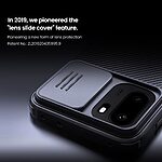 Σκληρή Πλάτη PC+TPU για OnePlus 15R 5G από NILLKIN Camshield Pro Series σε Μαύρο χρώμα με συρόμενο κάλυμμα κάμερας για πλήρη προστασία.