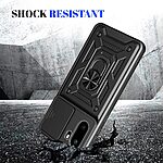 Σκληρή Πλάτη PC+TPU για OnePlus 15R 5G από OEM σε Μαύρο χρώμα με περιστρεφόμενο Stand, προστασία στρατιωτικών προδιαγραφών και κινητή ασπίδα κάμερας.