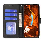 Flip Πορτοφόλι από Συνθετικό Δέρμα (PU) με TPU για OnePlus 15R 5G σε Μαύρο χρώμα με θήκες καρτών και ενσωματωμένο Stand.