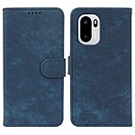 Flip Πορτοφόλι από Συνθετικό Δέρμα (PU) με TPU για OnePlus 15R 5G σε Μπλε χρώμα με θήκες καρτών και ενσωματωμένη βάση στήριξης.