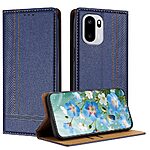 Flip Πορτοφόλι από Συνθετικό Δέρμα (PU) με TPU για OnePlus 15R 5G σε Μπλε χρώμα με θήκη κάρτας και αναδιπλούμενη βάση στήριξης.