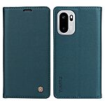 Flip Πορτοφόλι από Συνθετικό Δέρμα (PU) με TPU για OnePlus 15R 5G από YIKATU σε Πράσινο χρώμα με θήκες καρτών και Stand.