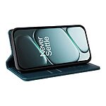 Flip Πορτοφόλι από Συνθετικό Δέρμα (PU) με TPU για OnePlus 15R 5G από YIKATU σε Πράσινο χρώμα με θήκες καρτών και Stand.