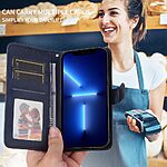 Flip Πορτοφόλι από Συνθετικό Δέρμα (PU) για το Realme 16 Pro 5G σε Μπλε χρώμα με θήκες καρτών, μαγνητικό κούμπωμα και ενσωματωμένη βάση στήριξης.