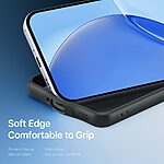 Σκληρή Πλάτη PC+TPU για Realme 16 Pro 5G από DUX DUCIS Aimo Series σε Μαύρο χρώμα με διάφανη πλάτη υψηλής διαφάνειας και πιστοποίηση SGS.