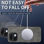 Σκληρή Πλάτη PC+TPU για Realme 16 Pro 5G από WANLONFENG SD1 Series με υφή Nappa σε Μαύρο χρώμα και μαγνητική συμβατότητα.