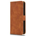 Flip Πορτοφόλι από Συνθετικό Δέρμα (PU) με TPU για το Realme 16 Pro 5G σε Καφέ χρώμα με θήκες καρτών, ρυθμιζόμενο stand και λουράκι καρπού.