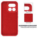 Πλάτη Σιλικόνης για Realme 16 Pro 5G σε Κόκκινο χρώμα με λουράκι καρπού για ασφαλή μεταφορά και πλήρη προστασία.