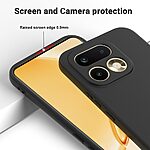 Πλάτη Σιλικόνης για Realme 16 Pro 5G από OEM σε Μαύρο χρώμα με μαλακή εσωτερική επένδυση και λουράκι καρπού για ασφαλή μεταφορά.