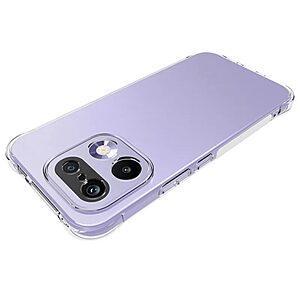 Πλάτη TPU για Realme 16 Pro 5G από WANLONFENG TM Series σε διάφανο χρώμα, πάχους 2.0mm με anti-yellowing προστασία και ενισχυμένες γωνίες.