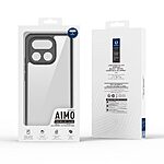 Σκληρή Πλάτη PC+TPU για το Realme 16 Pro+ 5G από τη σειρά DUX DUCIS Aimo Series σε κομψό μαύρο χρώμα.