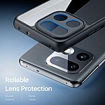 Σκληρή Πλάτη PC+TPU για το Realme 16 Pro+ 5G από τη σειρά DUX DUCIS Aimo Series σε κομψό μαύρο χρώμα.