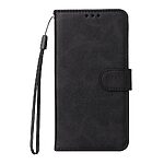 Flip Πορτοφόλι από Συνθετικό Δέρμα (PU) με TPU για Realme 16 Pro+ 5G σε Μαύρο χρώμα με θήκες καρτών και ενσωματωμένη βάση στήριξης.