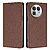 Flip Πορτοφόλι από Συνθετικό Δέρμα (PU) με TPU για Realme GT 8 Pro 5G σε Καφέ χρώμα με RFID προστασία, θήκες καρτών και ενσωματωμένη βάση στήριξης.