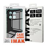 Πλάτη TPU για Realme GT 8 Pro 5G από IMAK σε Μαύρο ματ χρώμα με τεχνολογία Airbag στις γωνίες, προστασία κάμερας και θήκη για λουράκι.