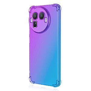 Πλάτη TPU για Realme GT 8 Pro 5G από OEM σε Μωβ χρώμα με gradient σχέδιο, ενισχυμένες γωνίες και προστασία από πτώσεις.