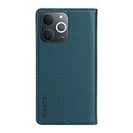 Flip Πορτοφόλι από Συνθετικό Δέρμα (PU) με TPU για Realme Note 70T από YIKATU σε Πράσινο χρώμα με θήκες καρτών και Stand.