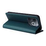 Flip Πορτοφόλι από Συνθετικό Δέρμα (PU) με TPU για Realme Note 70T από YIKATU σε Πράσινο χρώμα με θήκες καρτών και Stand.