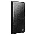 Flip Πορτοφόλι από Αυθεντικό Δέρμα για Samsung Galaxy S26 5G από QIALINO σε Μαύρο χρώμα με θήκες καρτών και ρυθμιζόμενη βάση Stand.