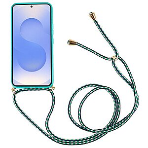 Πλάτη BioCase για Samsung Galaxy S26 5G από OEM σε Μπλε Ανοιχτό χρώμα με βιοδιασπώμενο Wheat Straw και TPU, με λουράκι μεταφοράς.