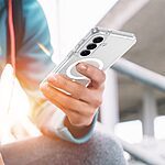 Σκληρή Πλάτη PC+TPU για Samsung Galaxy S26 5G από DUX DUCIS Clin Series σε Διάφανο χρώμα με MagSafe και ενισχυμένη προστασία στις γωνίες.