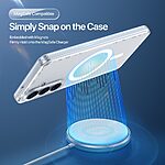 Σκληρή Πλάτη PC+TPU για Samsung Galaxy S26 5G από DUX DUCIS Clin Series σε Διάφανο χρώμα με MagSafe και ενισχυμένη προστασία στις γωνίες.