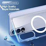 Σκληρή Πλάτη PC+TPU για Samsung Galaxy S26 5G από DUX DUCIS Clin Series σε Διάφανο χρώμα με MagSafe και ενισχυμένη προστασία στις γωνίες.