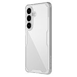 Σκληρή Πλάτη PC+TPU για Samsung Galaxy S26 5G από NILLKIN Nature Pro Series σε διάφανο χρώμα με ενισχυμένες γωνίες και crystal clear σχεδιασμό.