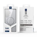 Σκληρή Πλάτη PC+TPU για Samsung Galaxy S26 5G από DUX DUCIS Yind Series σε Γκρι χρώμα με ενσωματωμένο μαγνήτη για MagSafe και μαγνητικά αξεσουάρ.