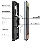 Σκληρή Πλάτη PC+TPU για Samsung Galaxy S26 5G από DUX DUCIS Yind Series σε Μαύρο χρώμα με ενσωματωμένο μαγνήτη για magnetic accessories.