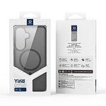 Σκληρή Πλάτη PC+TPU για Samsung Galaxy S26 5G από DUX DUCIS Yind Series σε Μαύρο χρώμα με ενσωματωμένο μαγνήτη για magnetic accessories.