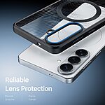 Σκληρή Πλάτη PC+TPU για Samsung Galaxy S26 5G από DUX DUCIS Aimo Series σε Μαύρο χρώμα με ενσωματωμένο μαγνήτη MagSafe και πιστοποίηση REACH.