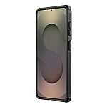 Σκληρή Πλάτη PC+TPU για Samsung Galaxy S26 5G από NILLKIN Camshield Pro Series σε Μαύρο χρώμα με συρόμενο κάλυμμα κάμερας.